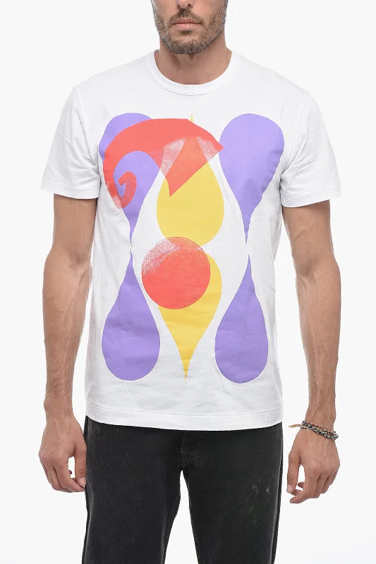 Exclusive Access Comme Des Garçons HOMME PLUS Printed Crew-neck T-Shirt