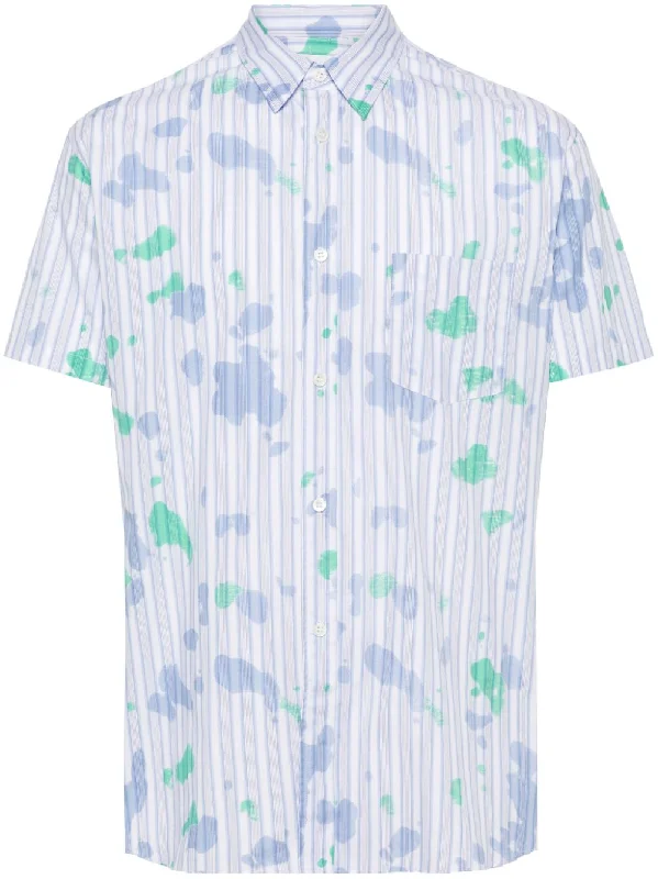 Can't Be Beat Comme Des Garcons Men's Shirts Clear blue