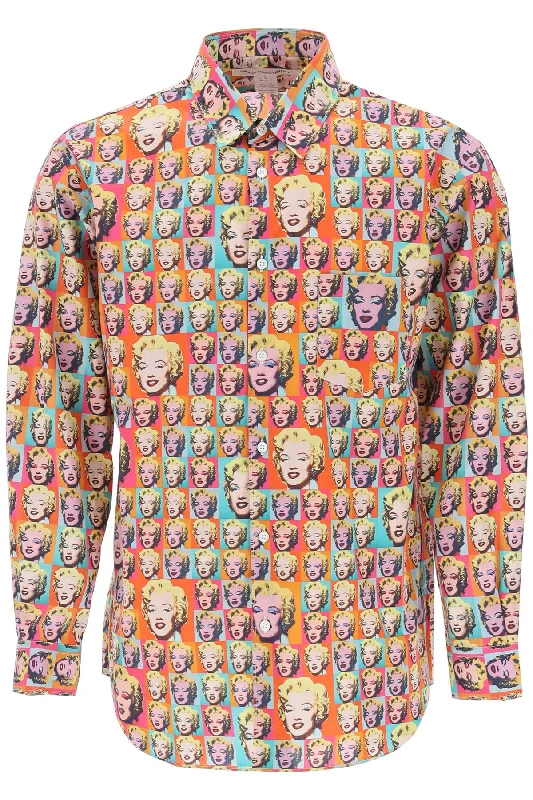 Price Break Comme Des Garcons Shirt Men's Marilyn Monroe Printed Shirt