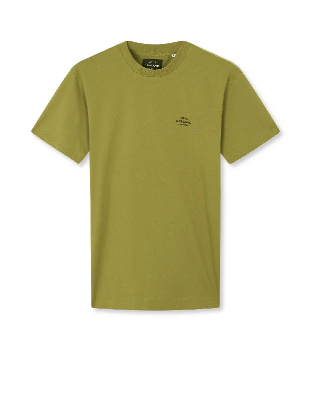 While Supplies Last Cotton Jersey Frode Emb Logo Tee, Willow