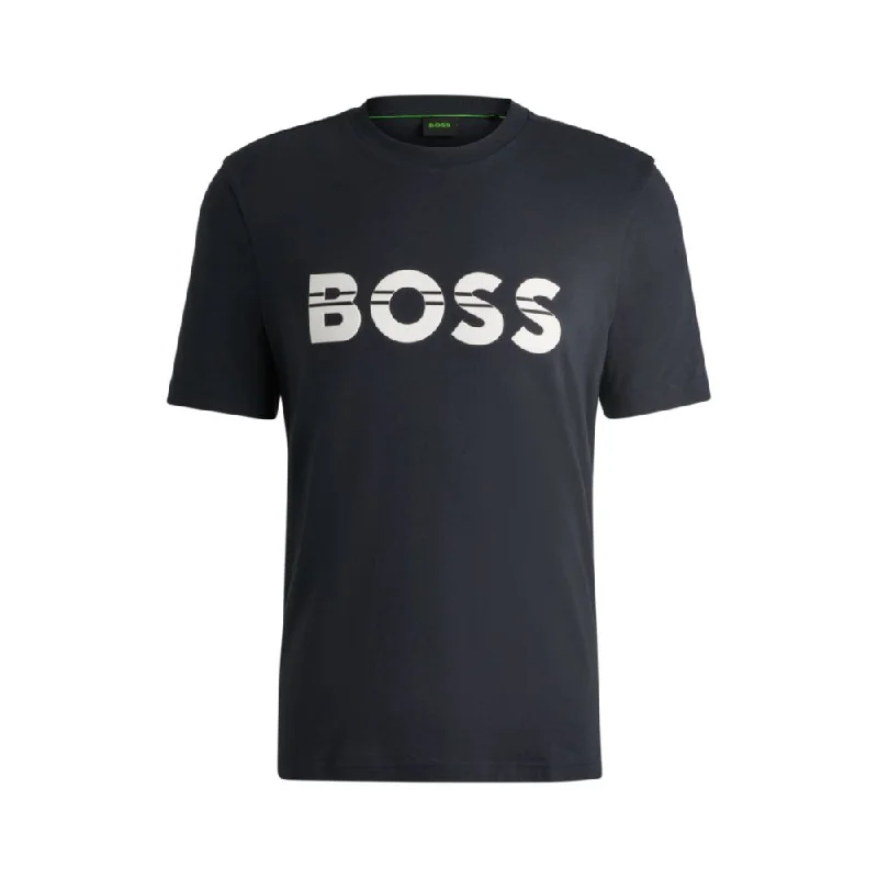 Deep Savings Cotton-jersey regular-fit T-shirt with logo artwork