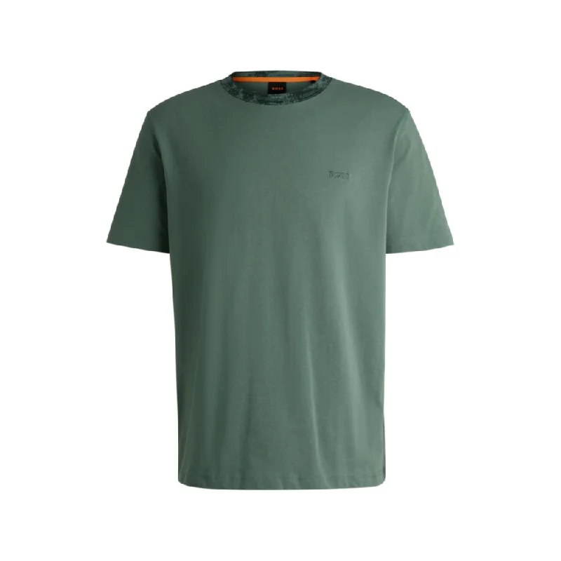 Huge Discounts Cotton-jersey T-shirt with logo detail