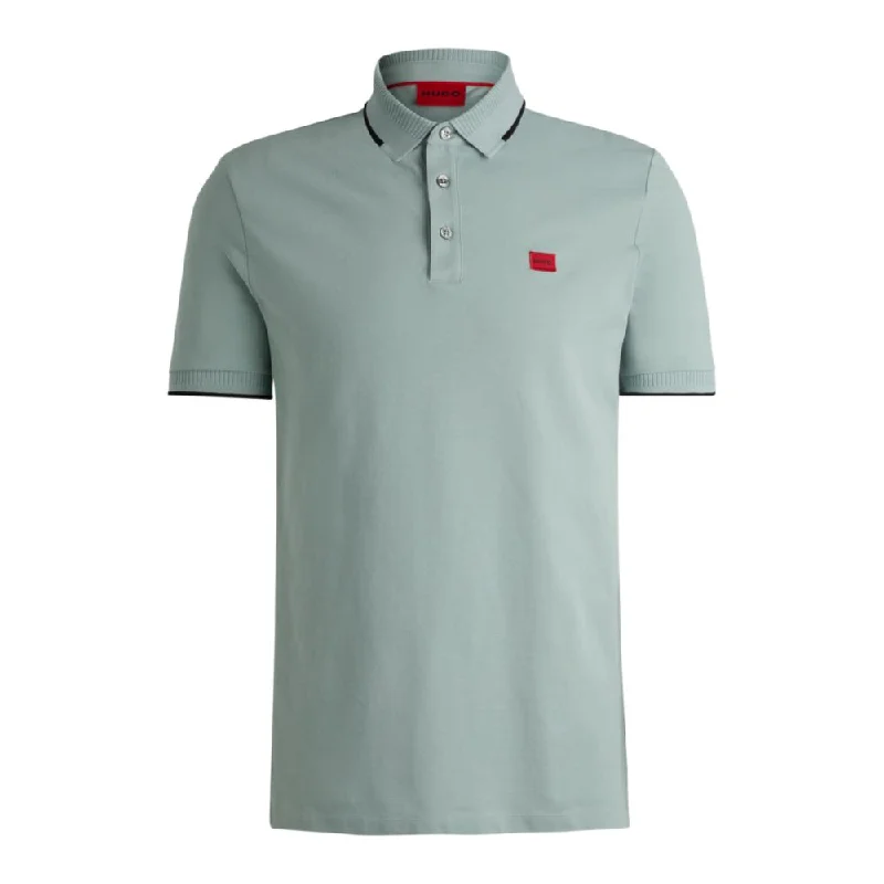 Lowest Prices Cotton-piqu slim-fit polo shirt with red logo label