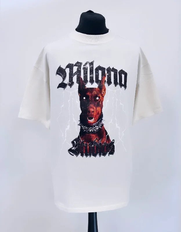 Weekend Specials to Indulge In Cream Heavyweight Graphic T-shirt.