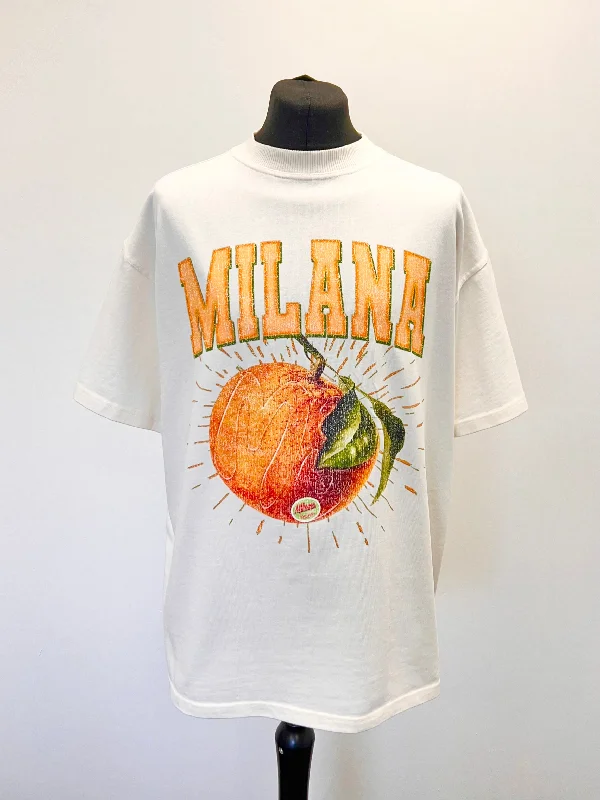 Quick Sale Cream Orange Heavyweight T-shirt.