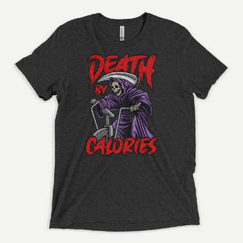 Big Deal Death By Calories Men’s Triblend T-Shirt