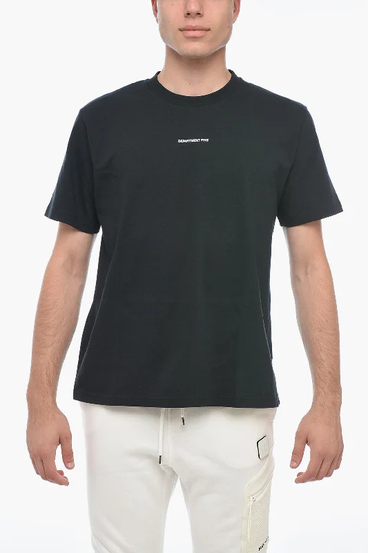 Extra Discounts Department 5 Logo Print ALEPH T-shirt