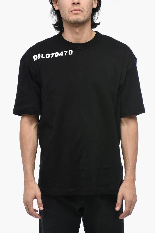 Bargain Prices Diesel Logoed T-WASH-L14 T-shirt with MOON Print
