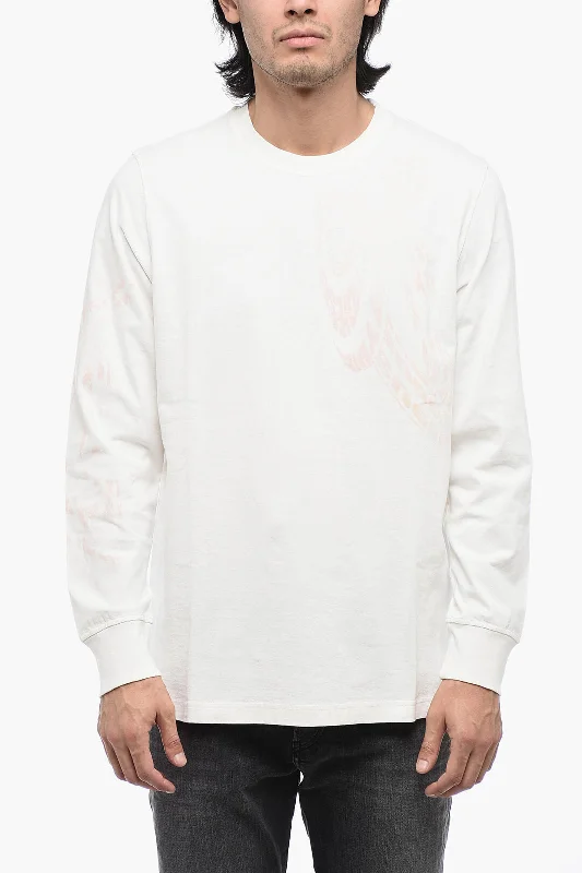 Exclusive Savings Diesel T-JUST-LS-G1 T-Shirt with Termosensitive Print
