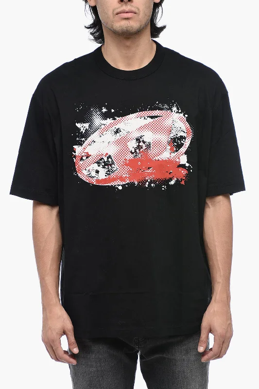 Midnight Sale Diesel T-WASH-L17 T-shirt with Graphic Print