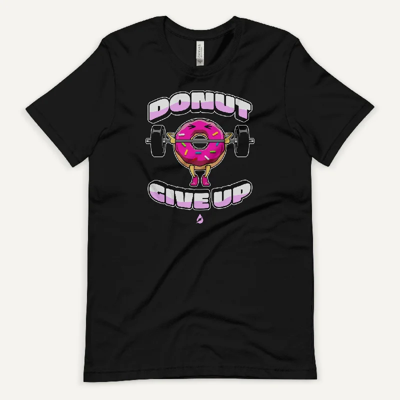 Massive Deals Donut Give Up Men's Standard T-Shirt
