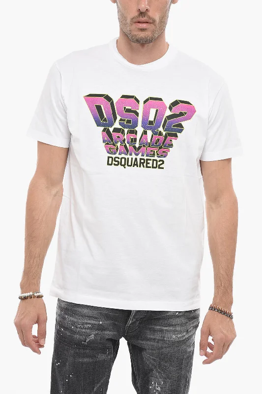 Weekend Offers That Tempt Dsquared2 ARCADE GAMES Printed T-shirt