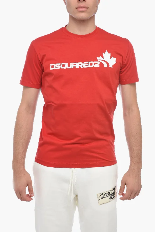 Instant Deal Dsquared2 Crew Neck Cool Fit T-Shirt with Printed Logo