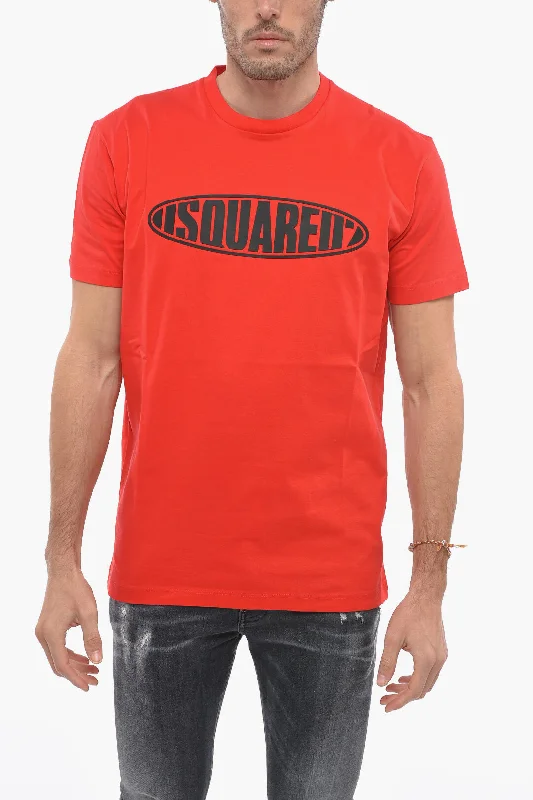 Daily Specials Dsquared2 Crew Neck SURF BOARD T-Shirt with Embossed Logo