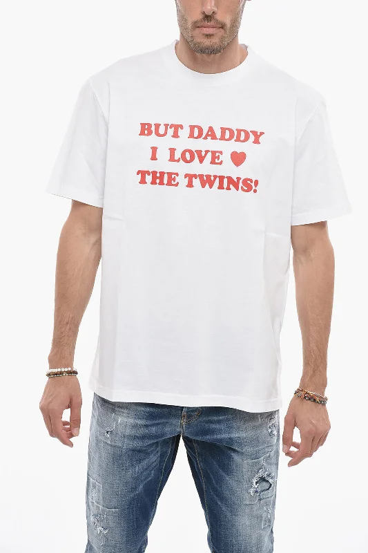 Weekend Bargains to Indulge In Dsquared2 Crewneck Printed T-shirt