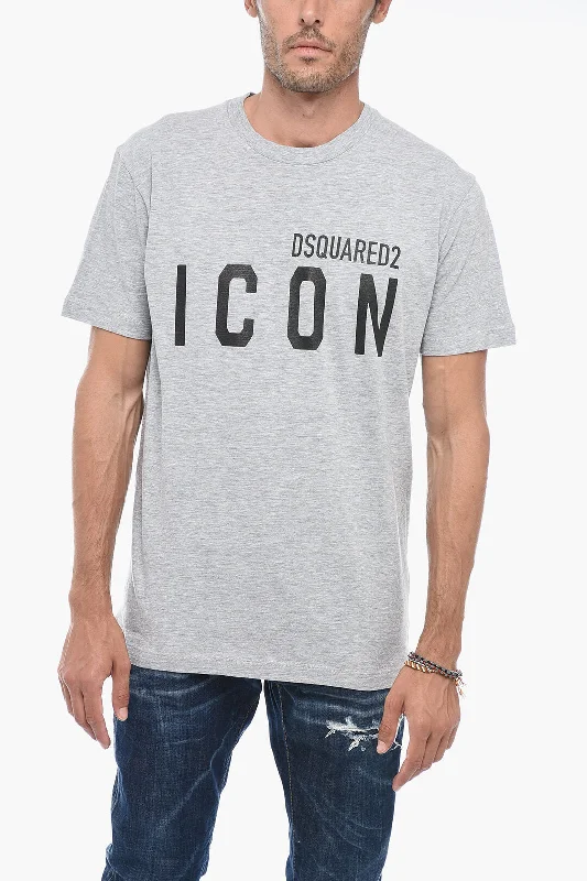 Act Fast Dsquared2 ICON T-Shirt with Logo Print