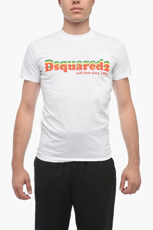 Seasonal Sale Dsquared2 Logo Print Crewneck T-shirt