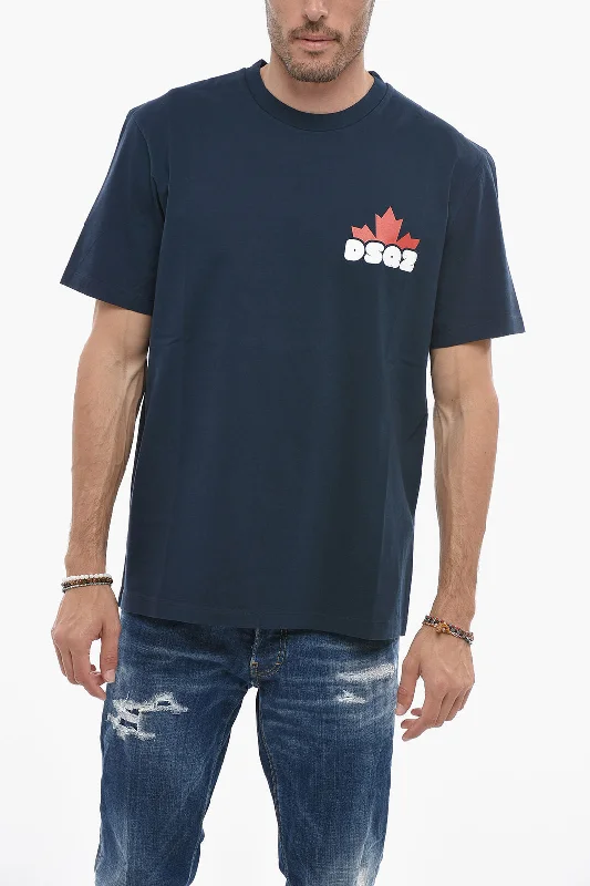 Weekend Deals That Please Dsquared2 Loose Fit T-shirt with Logo Print