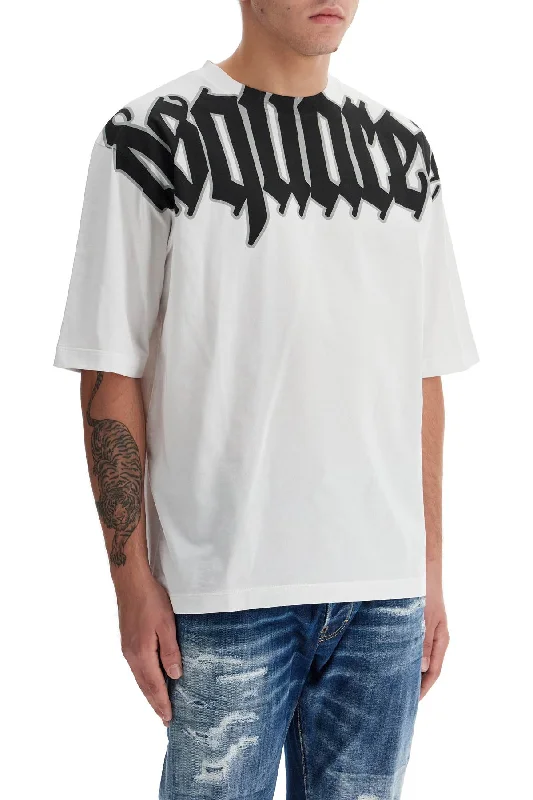Warehouse Sale Dsquared2 Loose Logo Print T-Shirt With