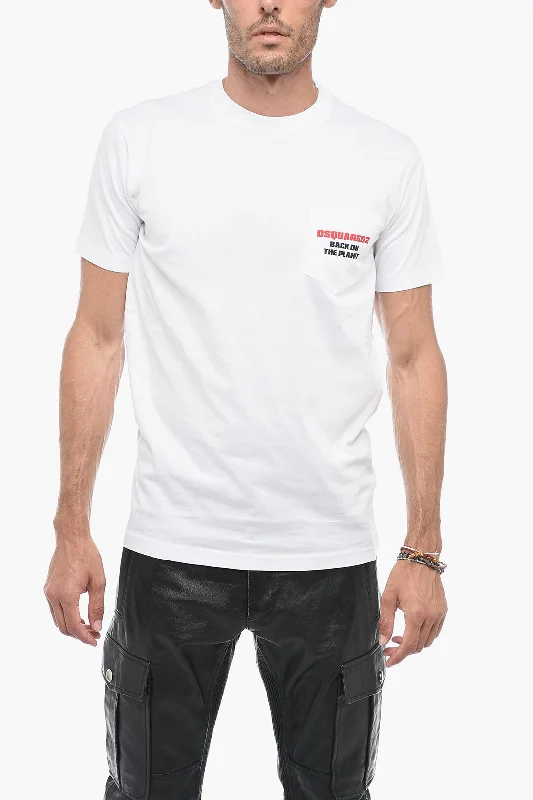 Special Discount Dsquared2 Printed BACK ON THE PLANET T-shirt