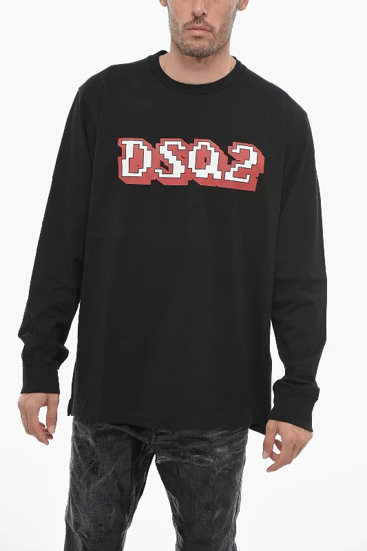 Clearance Items Dsquared2 Skater Fit T-shirt with Logo Print