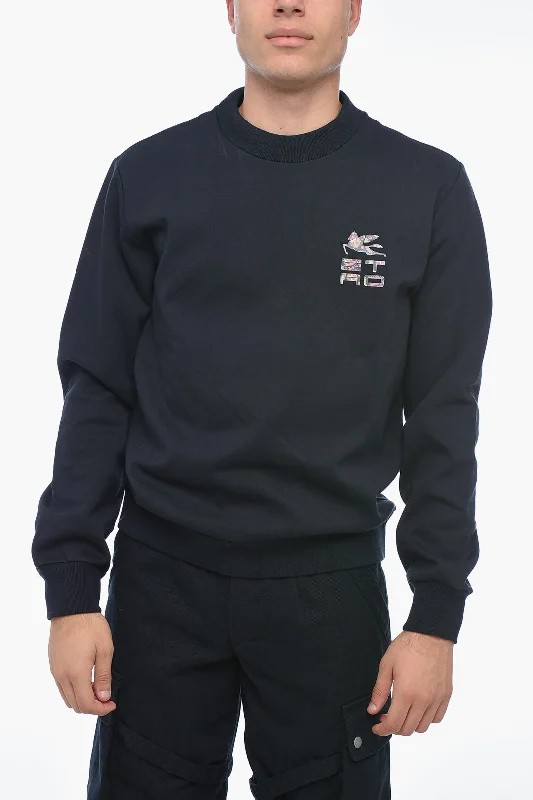 Final Sale Etro Logo Print Long Sleeved T-shirt