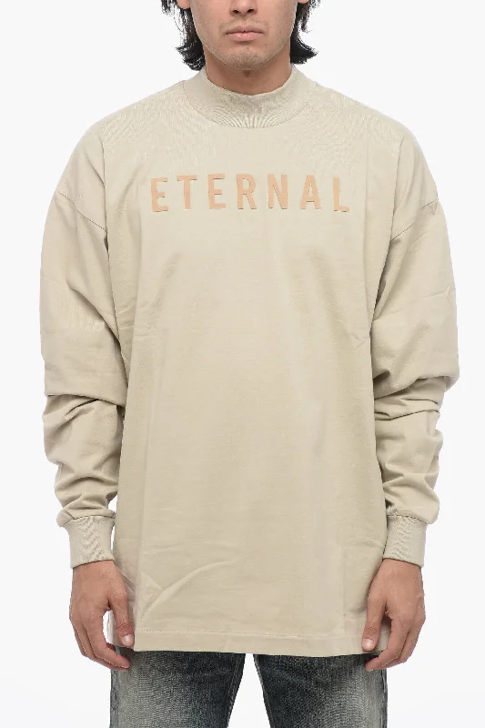 Weekend Discounts Worth Grabbing Fear Of God Long Sleeves Cotton ETERNAL T-shirt