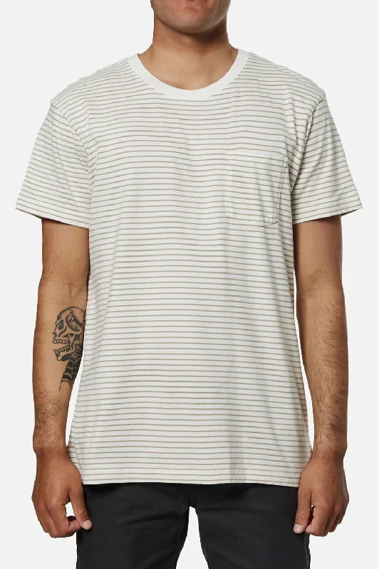 Weekend Specials to Enjoy Finley Pocket Tee In Aluminum