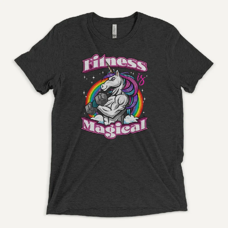 Discount Deals Fitness Is Magical Men’s Triblend T-Shirt