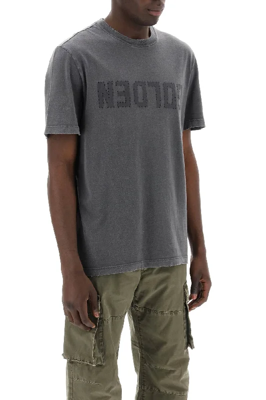 Price Rollback Golden Goose Distressed Logo Regular T-Shirt