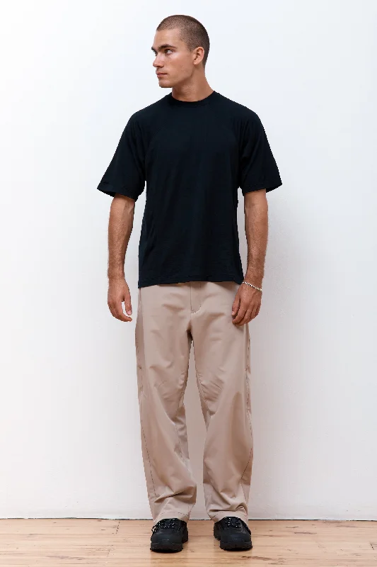 Discount Mania Wool T-Shirt Black