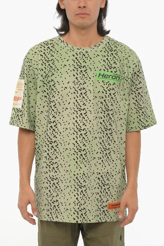 Price Blitz Heron Preston Gradient Effect Polka Dots Crew-neck T-shirt