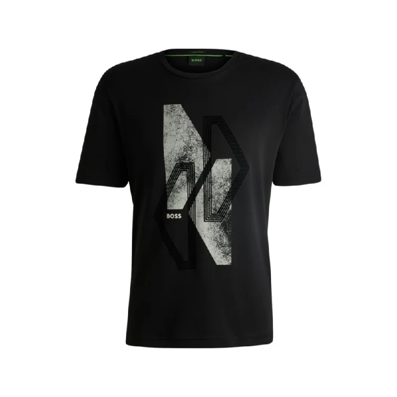 Early Bird Interlock-cotton regular-fit T-shirt with seasonal artwork