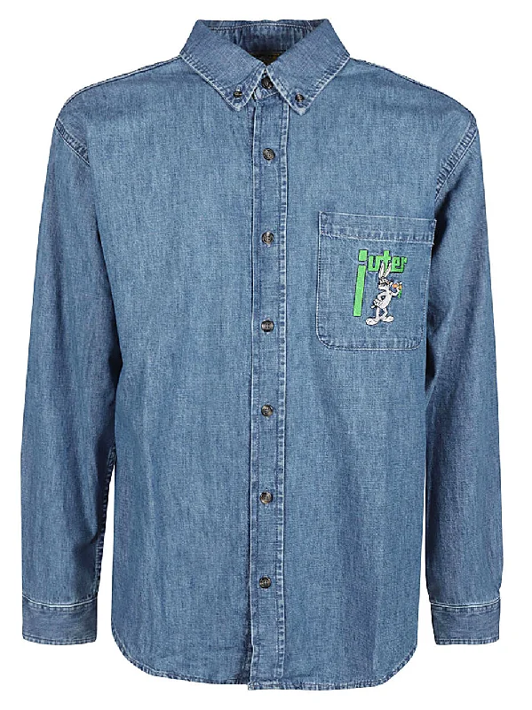 Super Savings Iuter Men's Shirts Clear blue