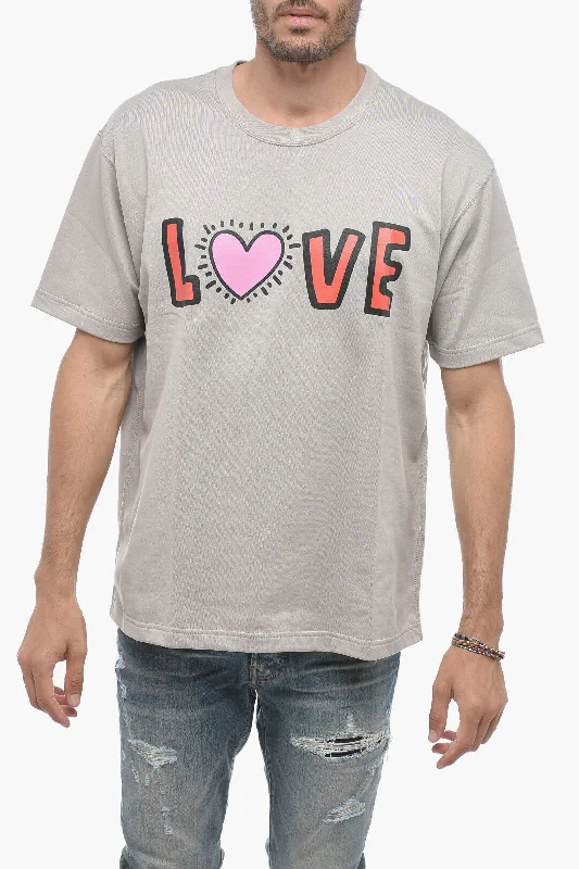 Last Chance Junya Watanabe by Comme de Garcons Crewneck LOVE Printed T-shirt