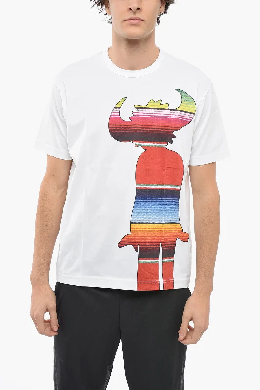 Price Reduction Junya Watanabe by Comme de Garcons JAMIROQUAI Printed Crew-neck T-Shirt