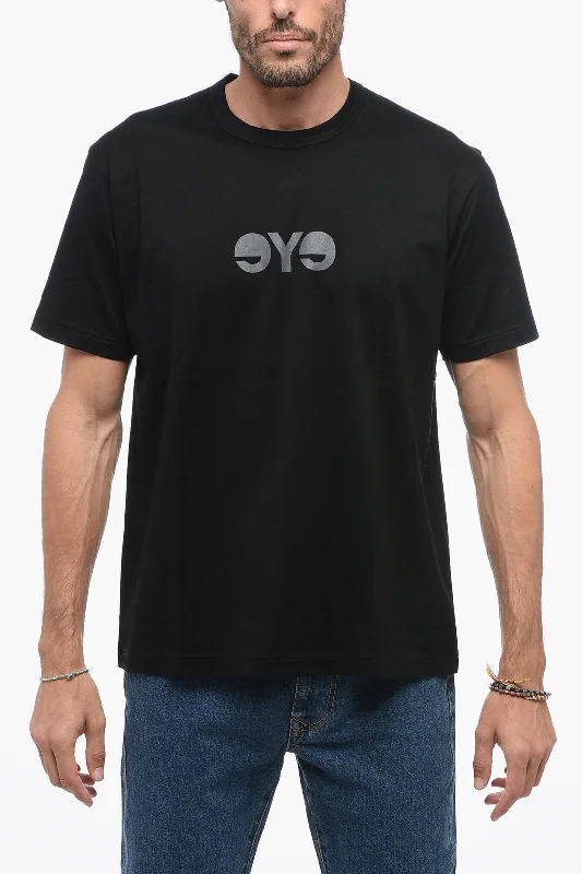 Factory Direct Sale Junya Watanabe EYE Crew Neck Cotton T-Shirt with Print