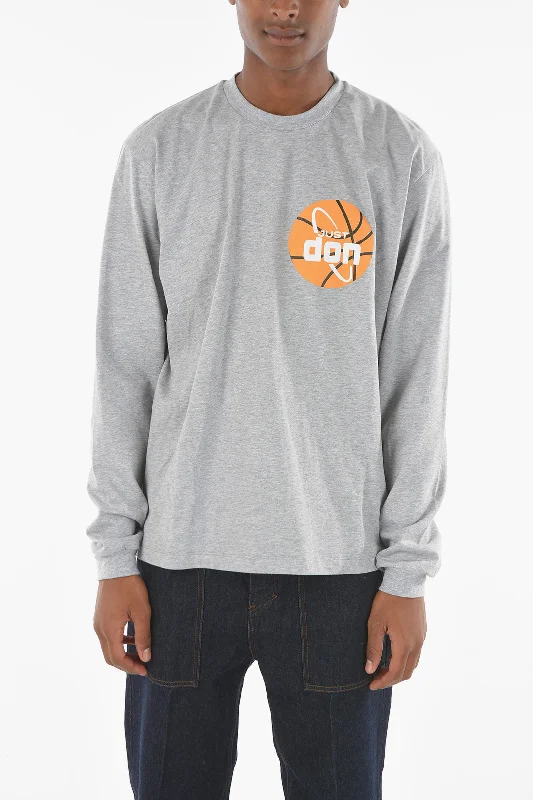 Price Drop Just Don Printed Long Sleeve T-shirt