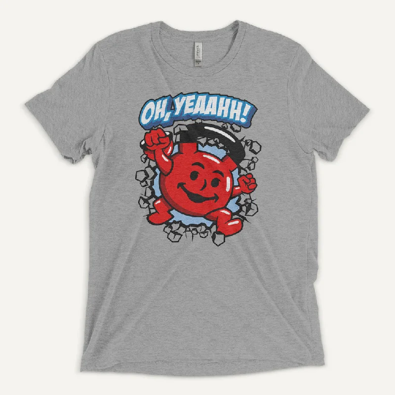 Price Reduction Kettlebell Man Oh Yeah Men's Triblend T-Shirt