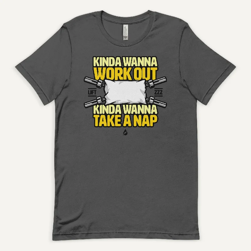 Weekend Deals That Spark Kinda Wanna Work Out Kinda Wanna Take A Nap Men's Standard T-Shirt