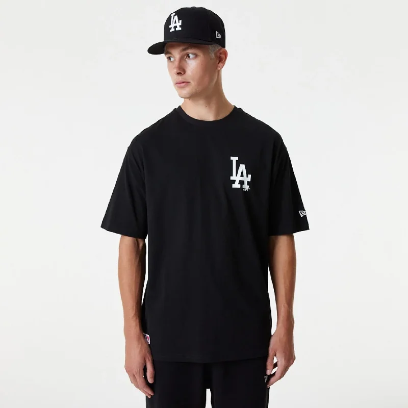Best Seller LA Dodgers MLB Essential Black Oversized T-Shirt