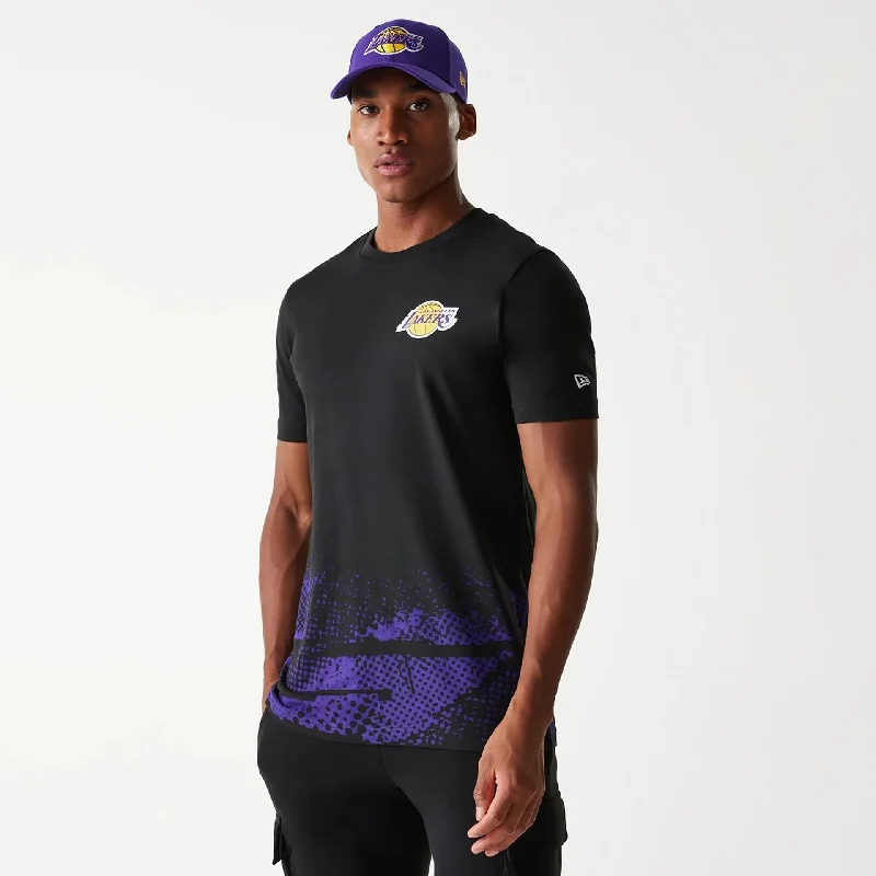 Weekend-Only Price Drops LA Lakers NBA Tip Off Black T-Shirt