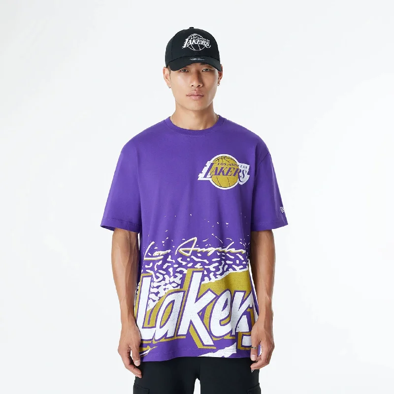 Sale Event LA Lakers Sport Classic Purple T-Shirt