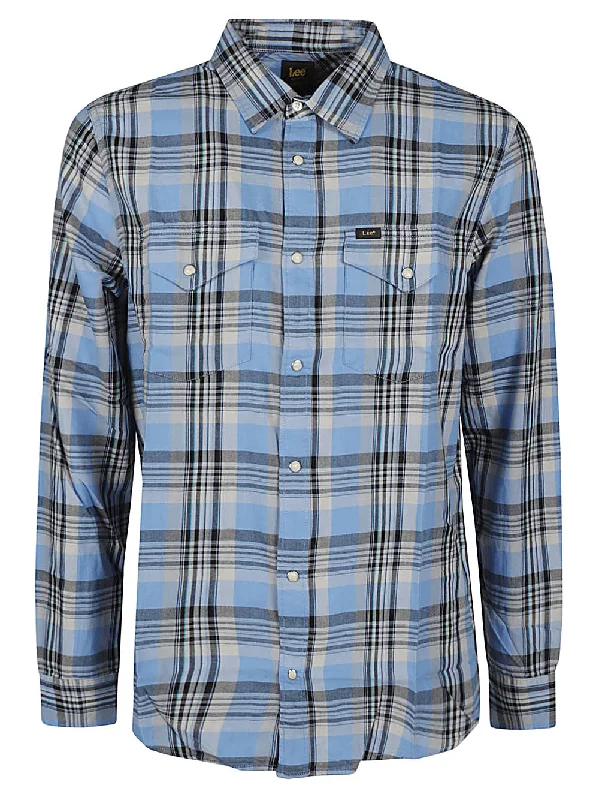 Cash Savings Lee Men's Shirts Clear blue