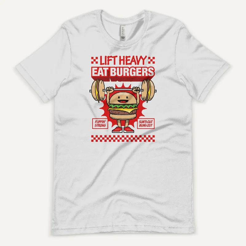Huge Savings Lift Heavy Eat Burgers Men’s Standard T-Shirt