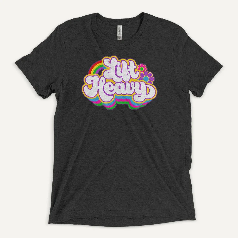 Hurry In Lift Heavy Men's Triblend T-Shirt — Groovy