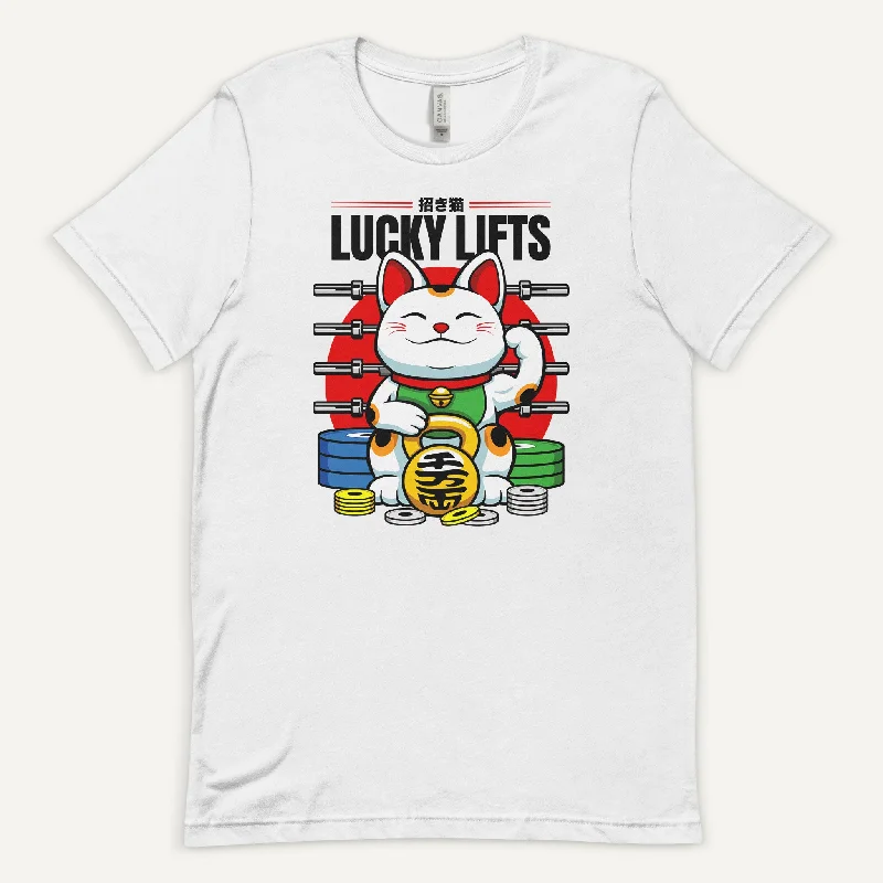 Reduced Rates Lucky Cat Lucky Lifts Men’s Standard T-Shirt