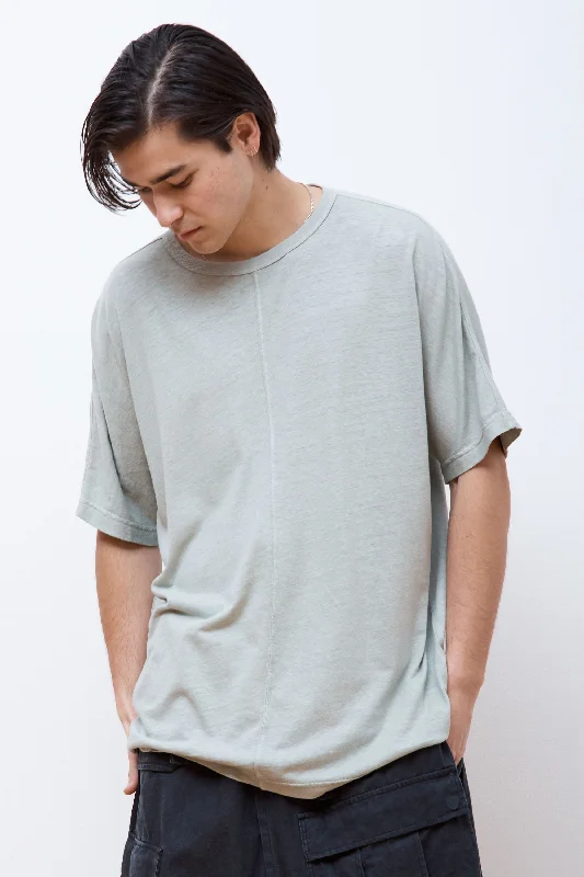 Best Bargains Hemp Cross Oversized T-Shirt Sage