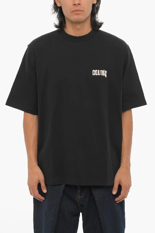 Weekend Deals That Dazzle Marcelo Burlon Printed DISCO GOD Crew-neck T-Shirt