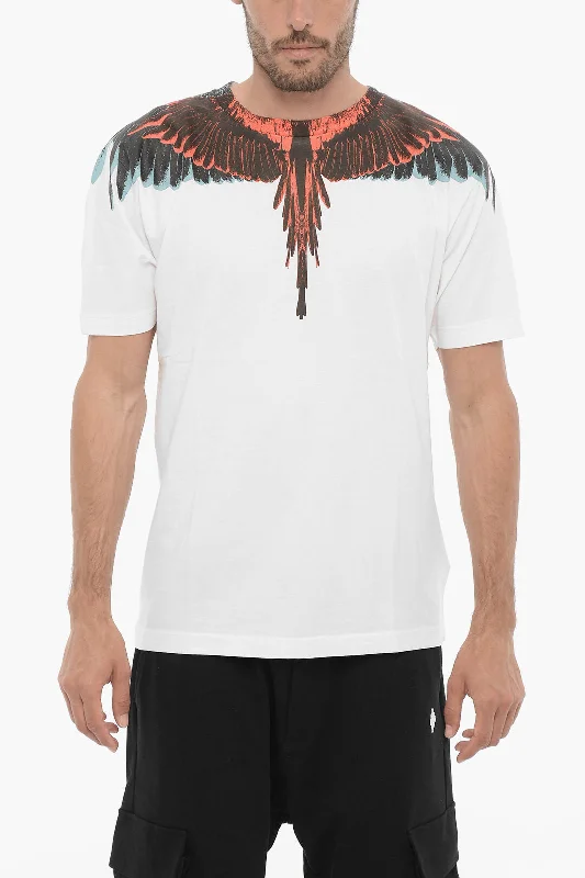 Early Access Marcelo Burlon Regular Fit ICON WINGS Crew-neck T-Shirt
